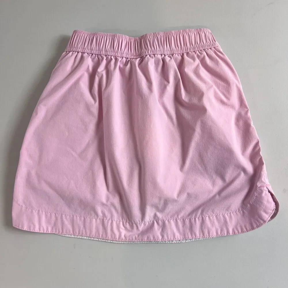 J Crew Crewcuts Girls Pull On Active Skort Pink Size L
